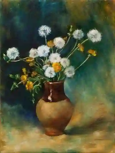 Цветы в кувшине