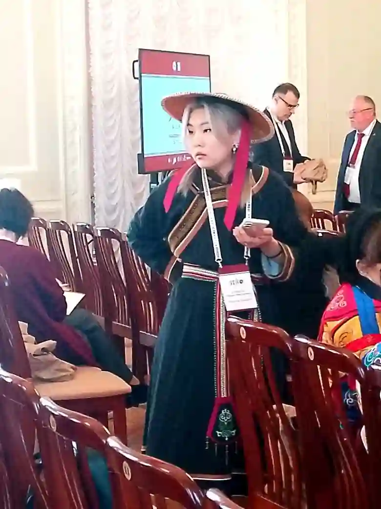 Один из участников Петербургского Этнофорума